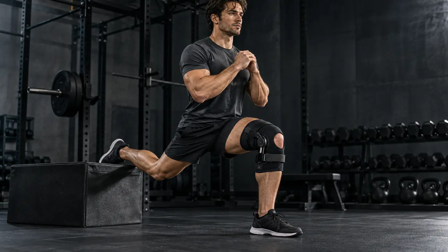 Box lunge